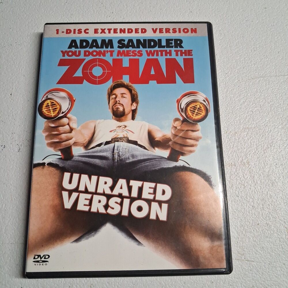 Adam Sandler You Don't Mess With The Zohan - Unrated Extended Version - DVD